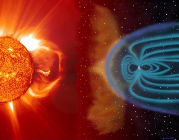 SOLAR WIND AND EARTH